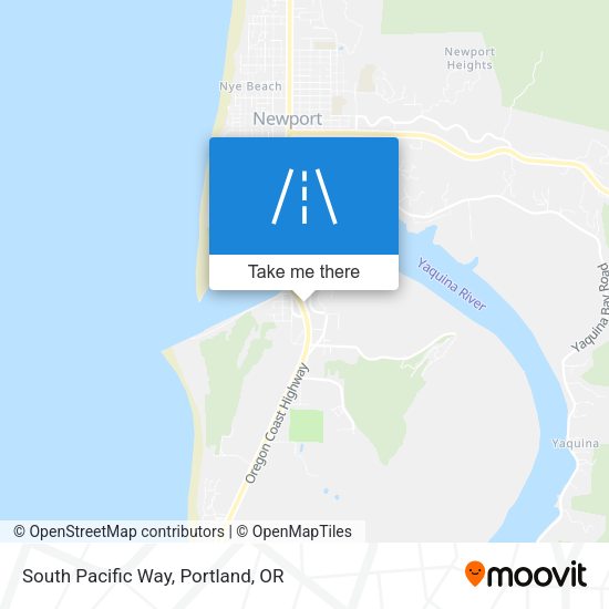 Mapa de South Pacific Way