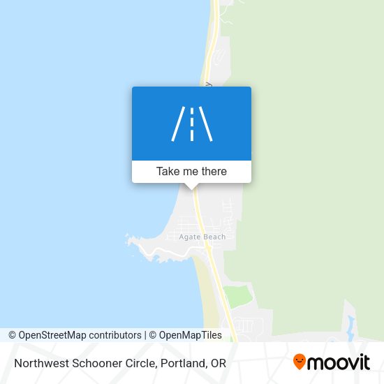 Northwest Schooner Circle map