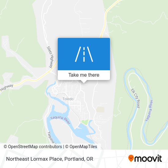 Northeast Lormax Place map