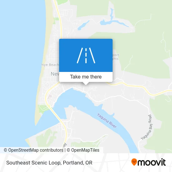 Southeast Scenic Loop map