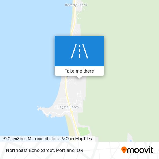 Mapa de Northeast Echo Street