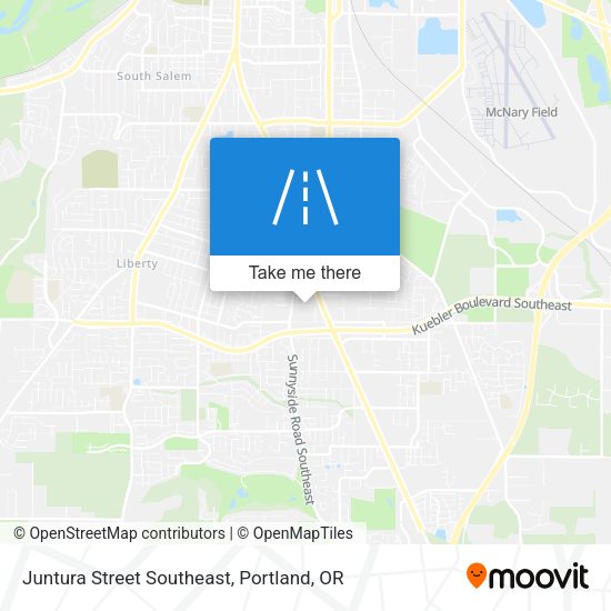 Mapa de Juntura Street Southeast