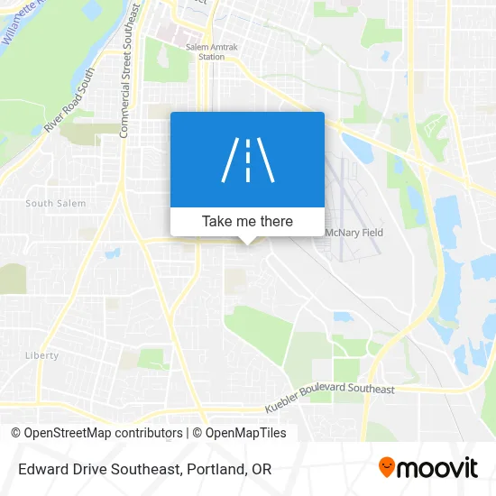 Edward Drive Southeast map