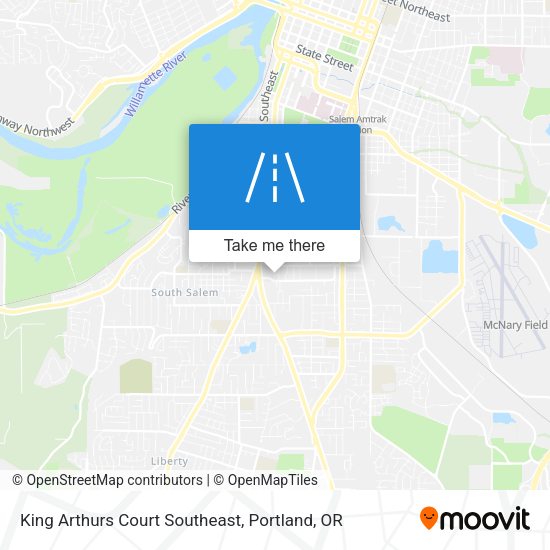 Mapa de King Arthurs Court Southeast