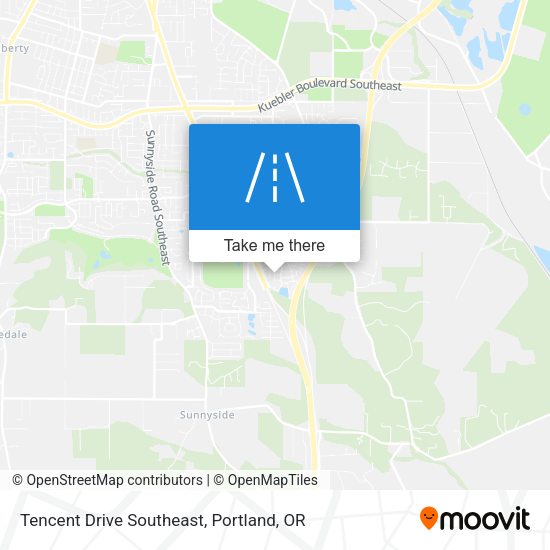 Mapa de Tencent Drive Southeast