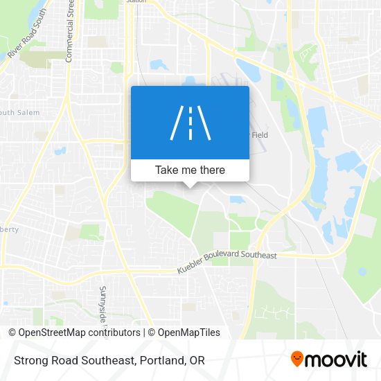 Mapa de Strong Road Southeast