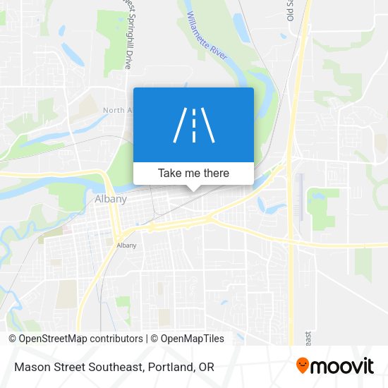 Mapa de Mason Street Southeast