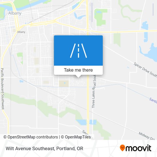 Mapa de Wilt Avenue Southeast