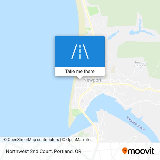 Mapa de Northwest 2nd Court