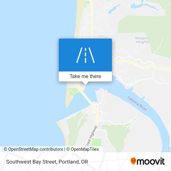 Southwest Bay Street map