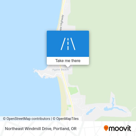 Mapa de Northeast Windmill Drive