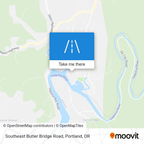 Mapa de Southeast Butler Bridge Road