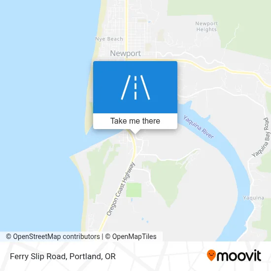 Ferry Slip Road map