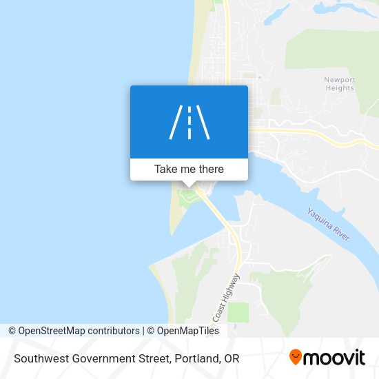 Mapa de Southwest Government Street