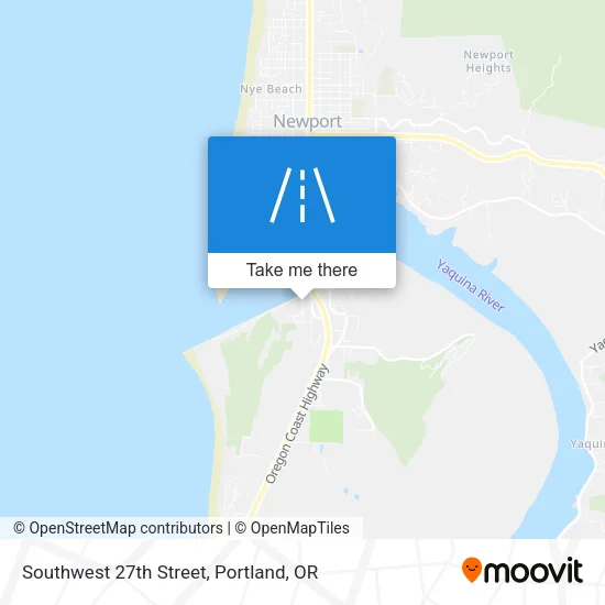 Southwest 27th Street map