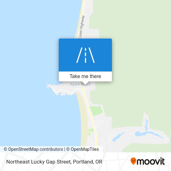 Mapa de Northeast Lucky Gap Street