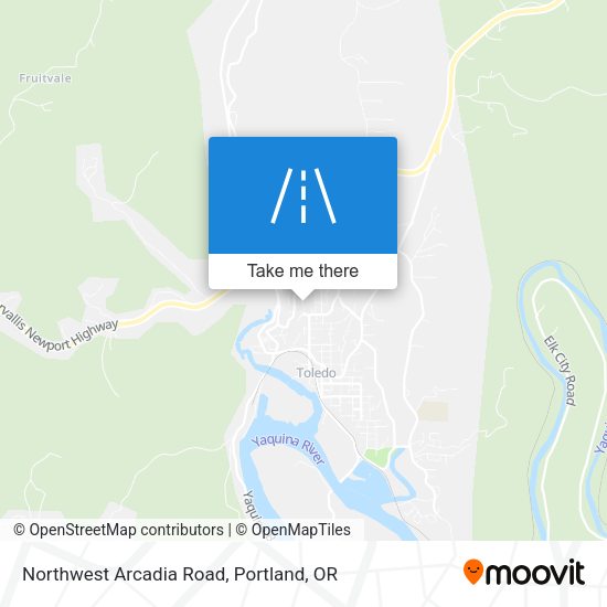 Mapa de Northwest Arcadia Road