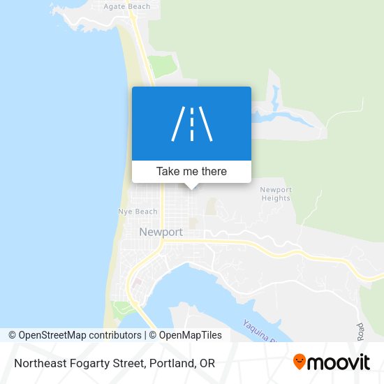 Northeast Fogarty Street map