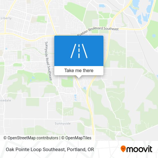 Oak Pointe Loop Southeast map