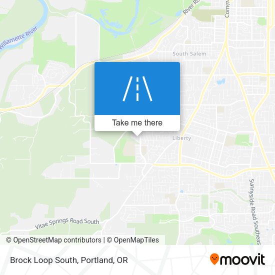 Mapa de Brock Loop South