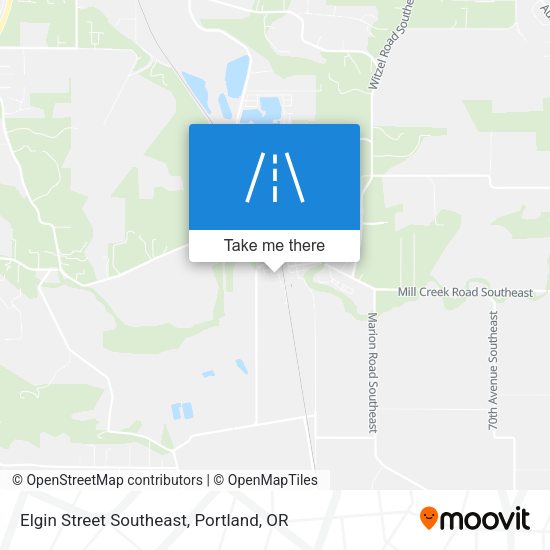 Elgin Street Southeast map