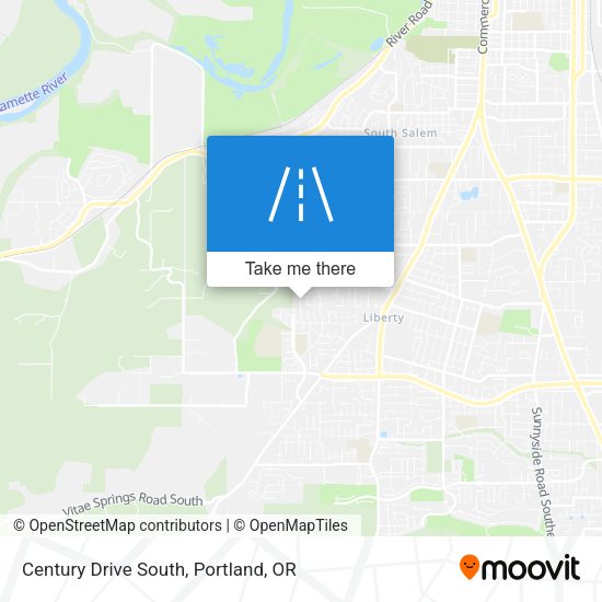 Mapa de Century Drive South