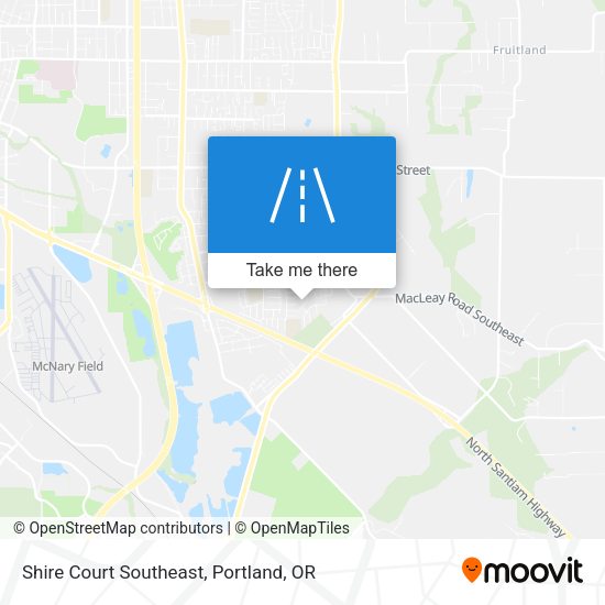 Mapa de Shire Court Southeast