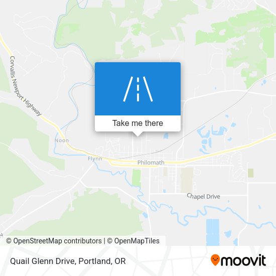Mapa de Quail Glenn Drive