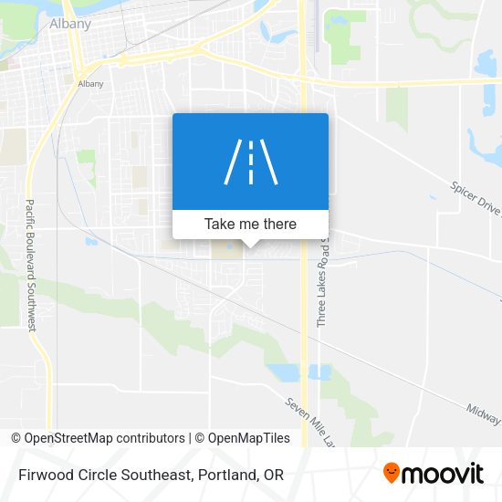 Mapa de Firwood Circle Southeast
