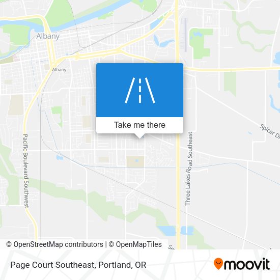 Mapa de Page Court Southeast