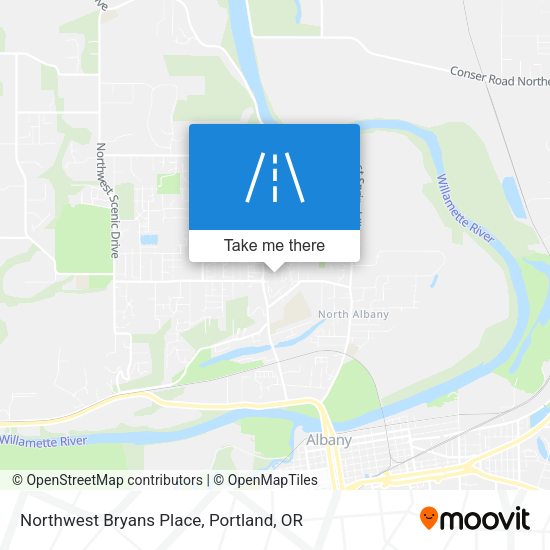 Mapa de Northwest Bryans Place