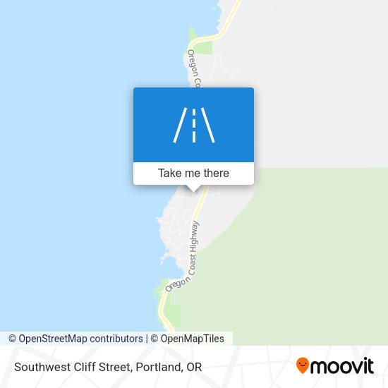 Mapa de Southwest Cliff Street