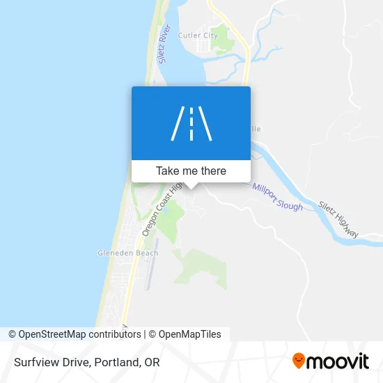 Surfview Drive map