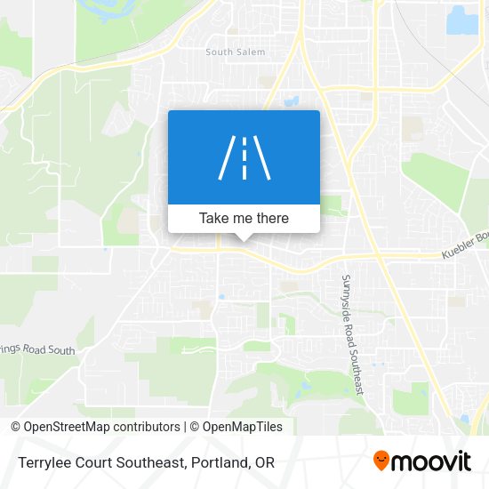 Terrylee Court Southeast map