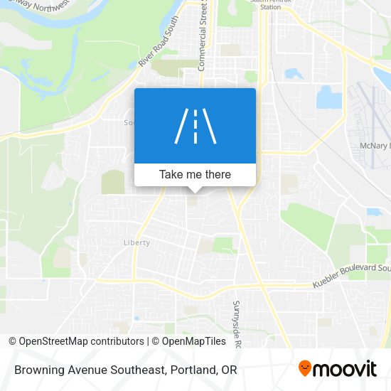 Mapa de Browning Avenue Southeast