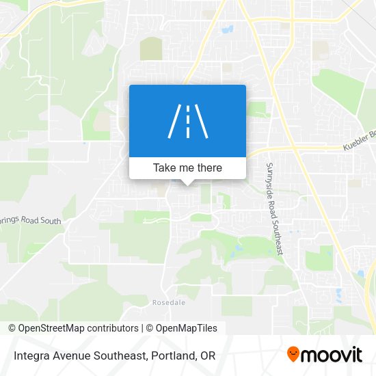 Integra Avenue Southeast map