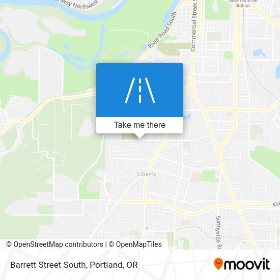 Mapa de Barrett Street South