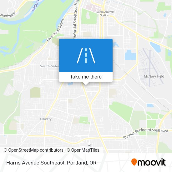 Mapa de Harris Avenue Southeast