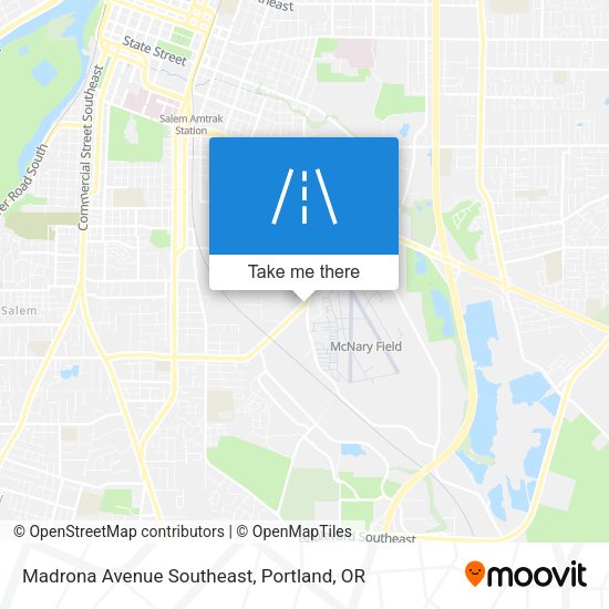 Mapa de Madrona Avenue Southeast