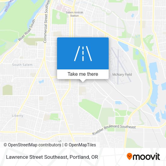 Lawrence Street Southeast map