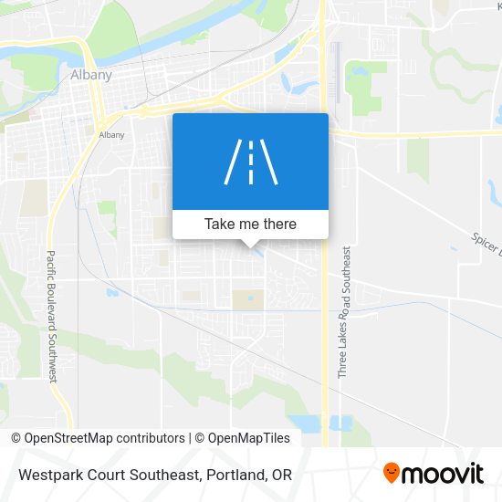 Westpark Court Southeast map