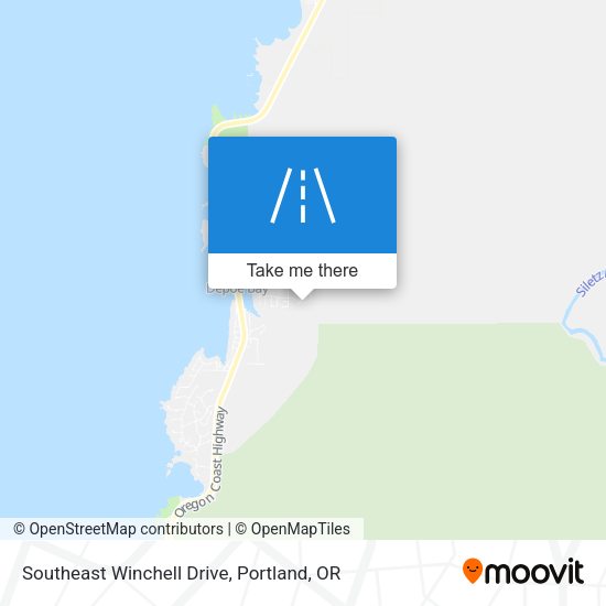 Southeast Winchell Drive map