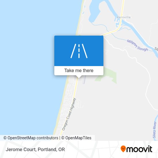 Mapa de Jerome Court