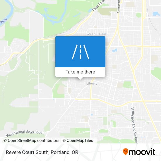 Mapa de Revere Court South