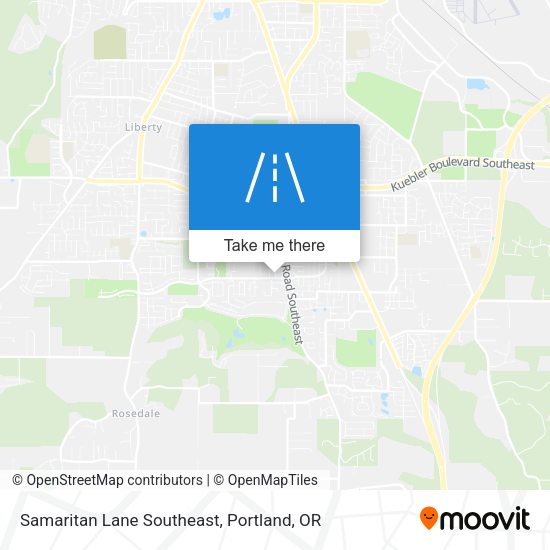 Samaritan Lane Southeast map