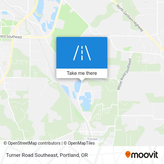 Turner Road Southeast map