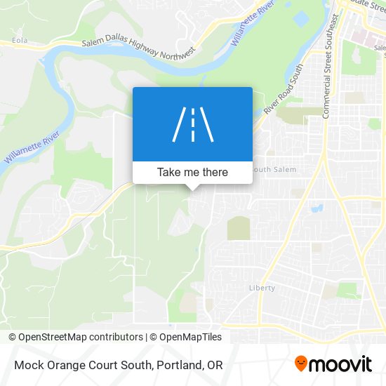 Mock Orange Court South map