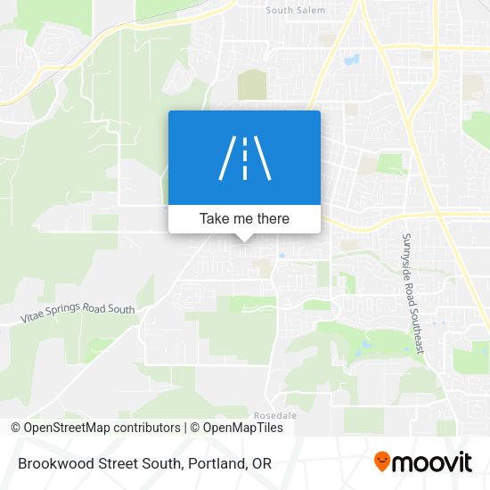 Mapa de Brookwood Street South