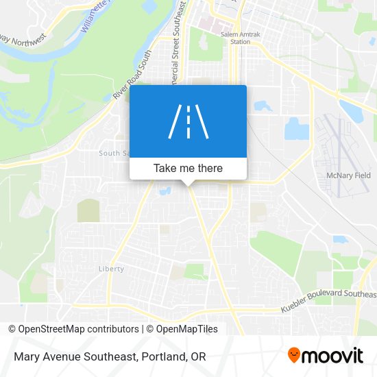 Mary Avenue Southeast map