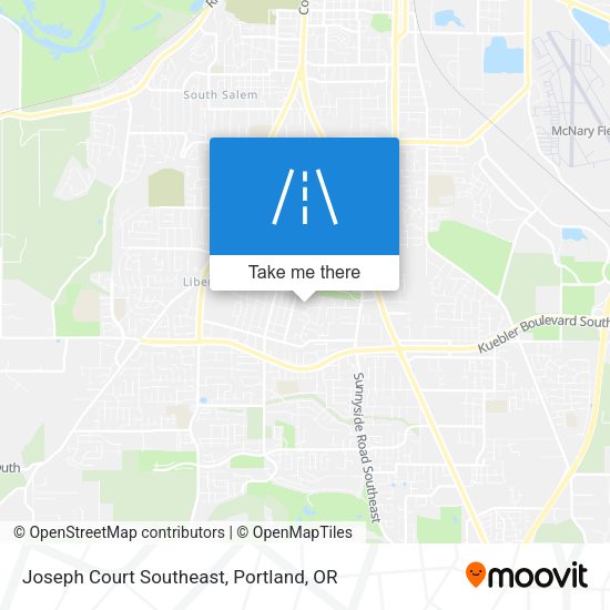 Joseph Court Southeast map